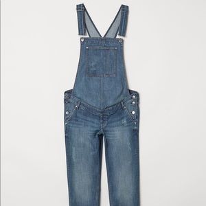 H&M MAMA Maternity Denim Overalls